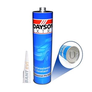 Dayson Extra Profesyonel Pu Mastik Siyah 280ml Dayson Yapıştırıcı Silikon