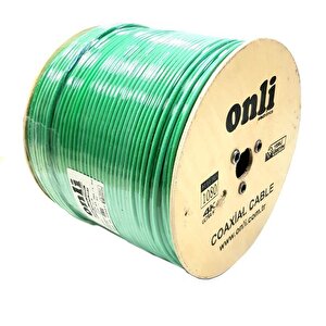 Rg6u6 Yeşil Anten Kablosu 500metre 64tel Yerli Üretim