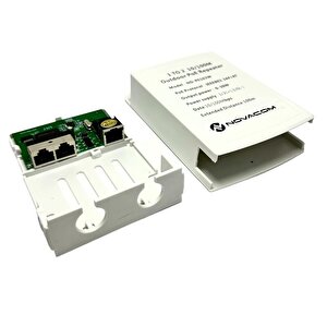 Novacom Nd-pe102w 10/100mbps 1/2 Dış Ortam Poe Repeater 100mt 30w