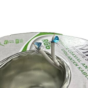 Rg59 Fa Mini İnce Çiftli Twin Kablo 300metre
