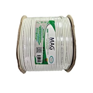 Mag Rg59 Fa Mini İnce Çiftli Twin Kablo 300metre