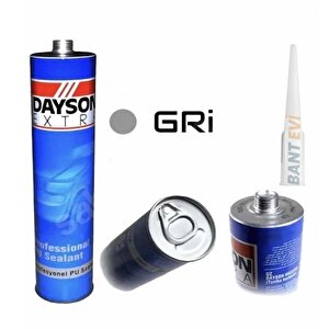 Dayson Extra Profesyonel Pu Mastik Gri 280ml Dayson Yapıştırıcı Silikon