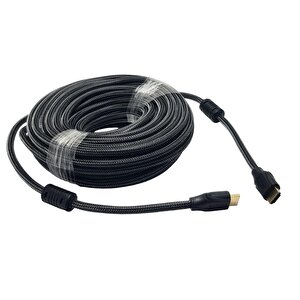 15metre Örgülü Hdmi Kablo Full Hd