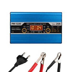 Pm-1220 12 Volt Max 20 Amper Akü Şarj Cihazı