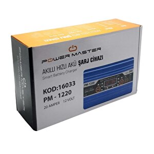 Pm-1220 12 Volt Max 20 Amper Akü Şarj Cihazı