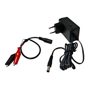 Wellpower 6v-12v 1amper Akü-batarya Şarj Adaptörü Wp-0612p