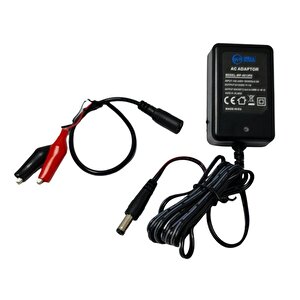 Wellpower 6v-12v 1amper Akü-batarya Şarj Adaptörü Wp-0612p