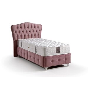 Md Angel - Smart120x200 Tek Kişilik Yatak, Baza, Başlık Seti Gm174