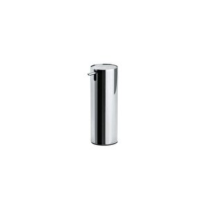 Basmalı Sıvı Sabunluk Krom Renk 300 Ml - 168x60x83 Mm