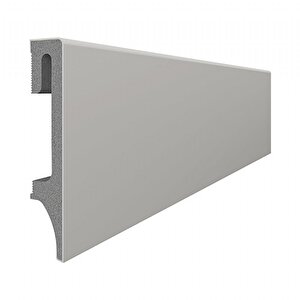 Espumo Suya Dayanıklı Kompozit Süpürgelik 8 Cm - 2,40 Metre - Koyu Gri - Esp203
