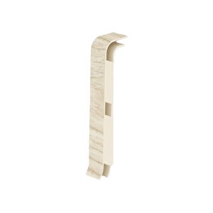 Esquero Pvc Süpürgelik Batı Çınar - Esq605 Bitiş Kapağı Aksesuarı (1 Paket - 2 Adet)
