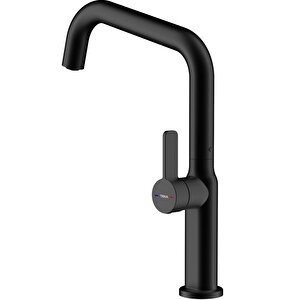 Teka Oval 914 Oval Gövdeli Siyah Mutfak Eviye Bataryası