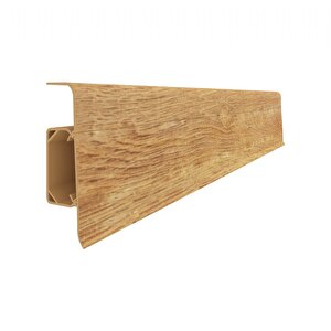 Esquero Kablo Kanallı Pvc Süpürgelik 6,66 Cm - Kırmızı Meşe - Esq608