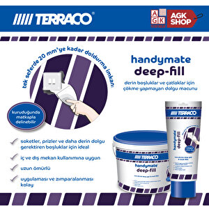 Terraco Handymate Derin Boşluk Ve Çatlak Tamir Dolgu Macunu - 1 Lt