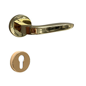 Supra Rozetli Kapı Kolu Gold Yale