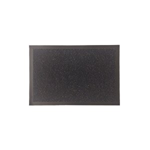 Pvc Tabanlı Kaymaz Kapı Önü Paspası Antrasit 60x40 Cm