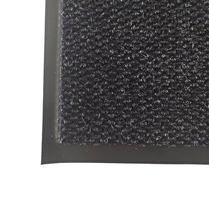 Pvc Tabanlı Kaymaz Kapı Önü Paspası Antrasit 60x40 Cm