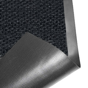 Pvc Tabanlı Kaymaz Kapı Önü Paspası Antrasit 60x40 Cm