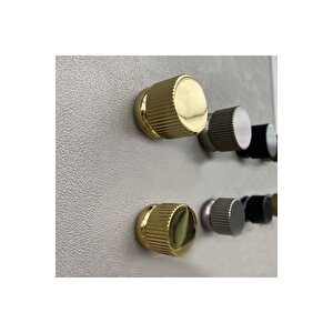 Tek Delikli Kulp  Füme Renk 34 Mm