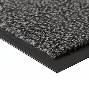 Pvc Tabanlı Kaymaz Kapı Önü Paspası Koyu Gri 60x40 Cm