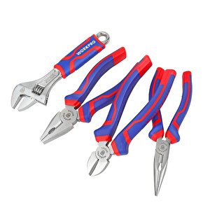 Workpro Wp201009 160mm Profesyonel 4’lü Pense Seti