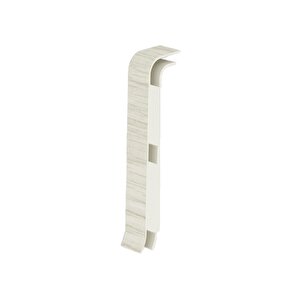 Esquero Pvc Süpürgelik Çınar Arizona - Esq602 Bitiş Kapağı Aksesuarı (1 Paket - 2 Adet)