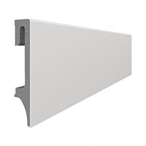 Espumo Suya Dayanıklı Kompozit Süpürgelik 8 Cm - 2,40 Metre - Açık Gri - Esp202