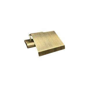 Octagon Kapaklı Tuvalet Kağıtlığı Antik 52x137x152 Mm