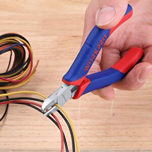 Workpro Wp231096 110mm Cr-v Elektronikçi Profesyonel Mini Yan Keski