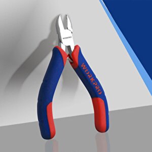 Workpro Wp231096 110mm Cr-v Elektronikçi Profesyonel Mini Yan Keski