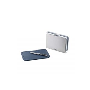 Nest Büyük 3'lü Kesme Tahtası Seti Gri/mavi 60147
