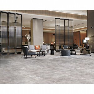 Truelay Lvt Karo Yer Kaplaması - Slab Grey Tile - 1 Kutu 2.51 M²