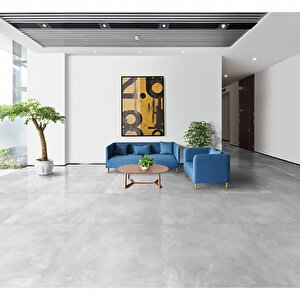 Truelay Lvt Karo Yer Kaplaması - Slab Cement Tile - 1 Kutu 2.51 M²
