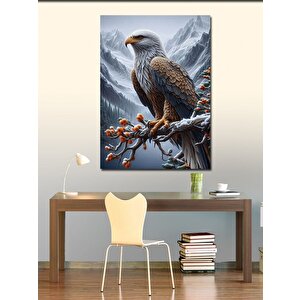 Kanvas Tablo Daldaki Kartal 100x140 cm