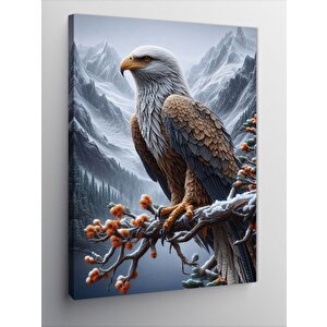 Kanvas Tablo Daldaki Kartal 70x100 cm