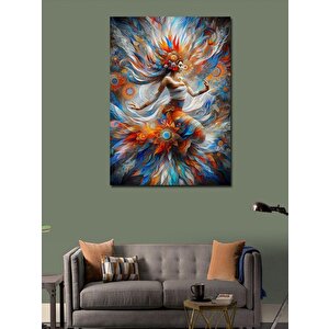 Kanvas Tablo Dans Eden Asyalı Kadın 70x100 cm