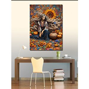 Kanvas Tablo Sonbaharın Kucağı 70x100 cm