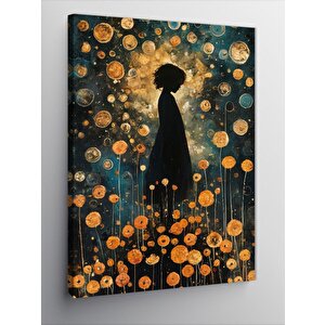Kanvas Tablo Altın Tozları Arasında 70x100 cm
