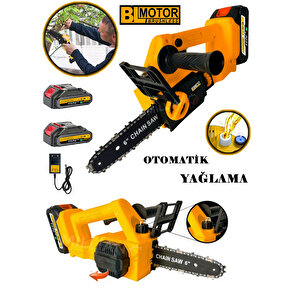 Proxy Yeni Nesil Akülü BL Motor Dal Budama Ağaç Kesme Testeresi Bıçkı Makinası Pala Zincir
