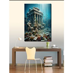 Kanvas Tablo Batık Şehir 70x100 cm