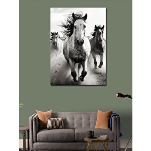 Kanvas Tablo Koşan Atlar 70x100 cm