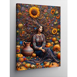 Kanvas Tablo Bahar Çiçekleri 70x100 cm