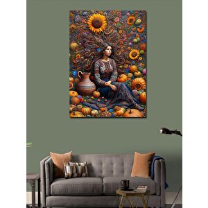 Kanvas Tablo Bahar Çiçekleri 70x100 cm