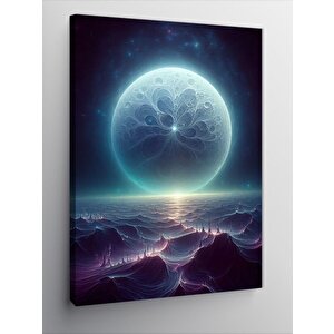 Kanvas Tablo Mistik Dolunay 70x100 cm