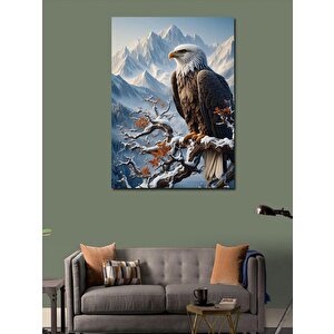 Kanvas Tablo Daldaki Kartal 100x140 cm