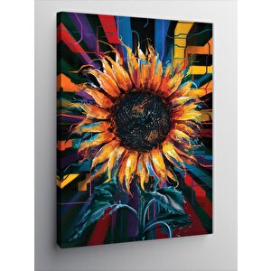 Kanvas Tablo Ayçiçeği 70x100 cm