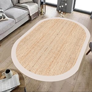 Dijital Baskı Hasır Desen Halı, İskandinav Halı, Salon Halısı, Yıkanabilir Halı, Kaymaz Taban, Mutfak Halısı, Yolluk, Ev Dekorasyonu 180x200 cm