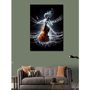Kanvas Tablo Notaların Dansı 100x140 cm