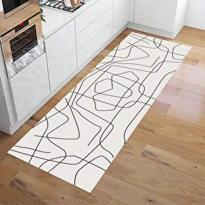 Dijital Baskı Halı, İskandinav Halı, Salon Halısı, Yıkanabilir Halı, Kaymaz Taban, Mutfak Halısı, Yolluk, Ev Dekorasyonu, Bohem Dekorasyon 100x150 cm