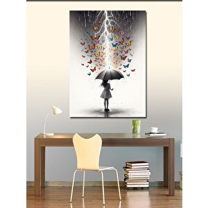 Kanvas Tablo Bahar Yağmuru 70x100 cm